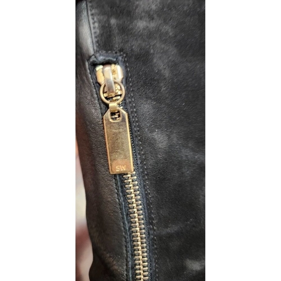 Stuart Weitzman Shrimpton - Black - Knee Boots Size 6.5 M - Picture 12 of 16